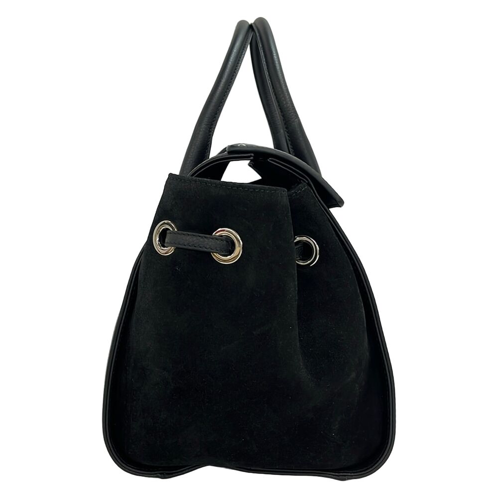 Jimmy Choo Riley Handbag Leather Suede - Picture 2 of 11